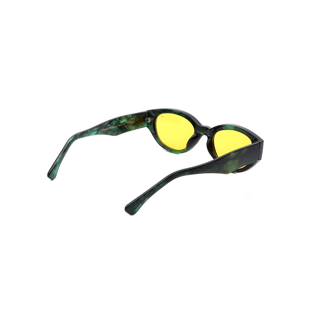 Winnie - Green Marble Transparent