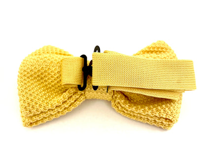 Bowtie Knit - Light Yellow