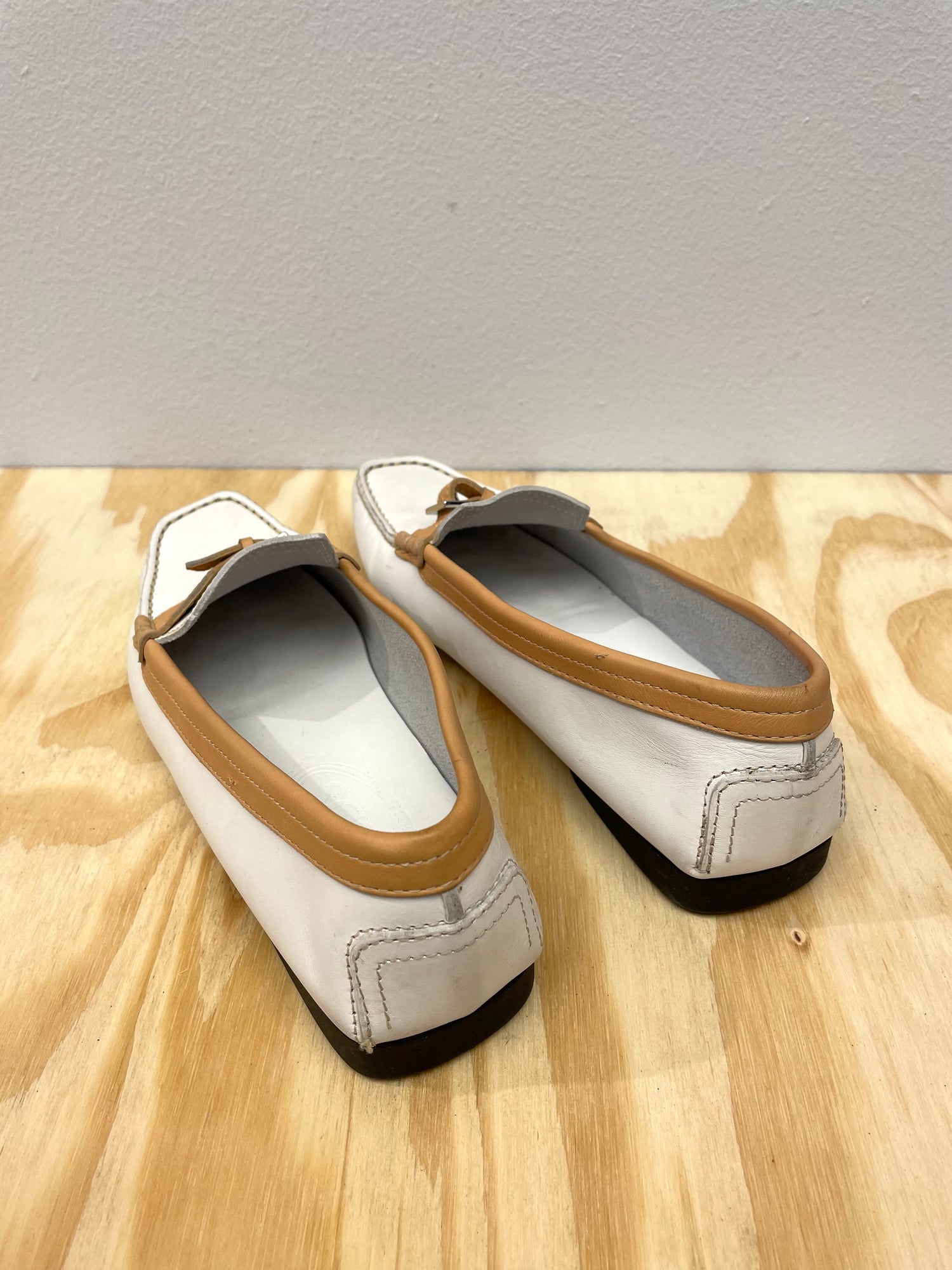 Hvide Loafers