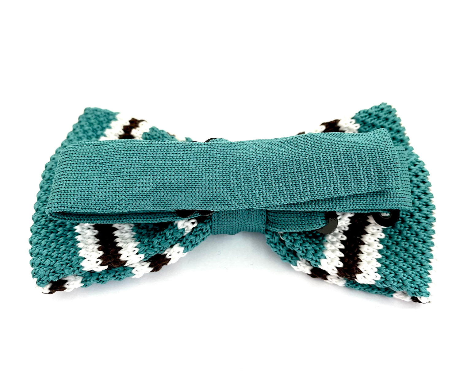 Bowtie Knit - Green / White / Black