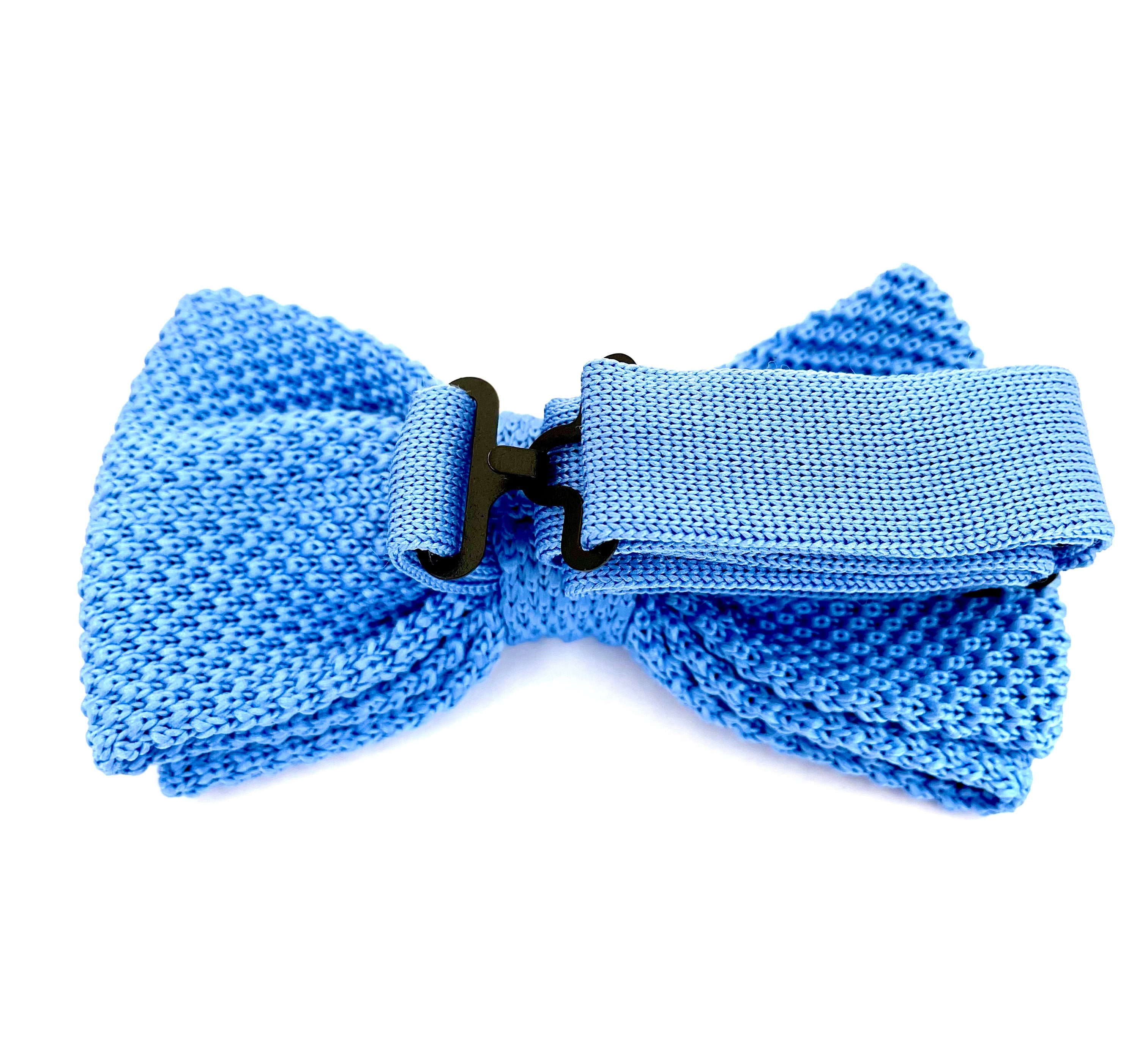 Bowtie Knit - Light Blue