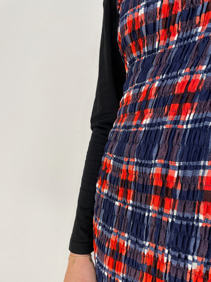 Smocked Pencil Dress