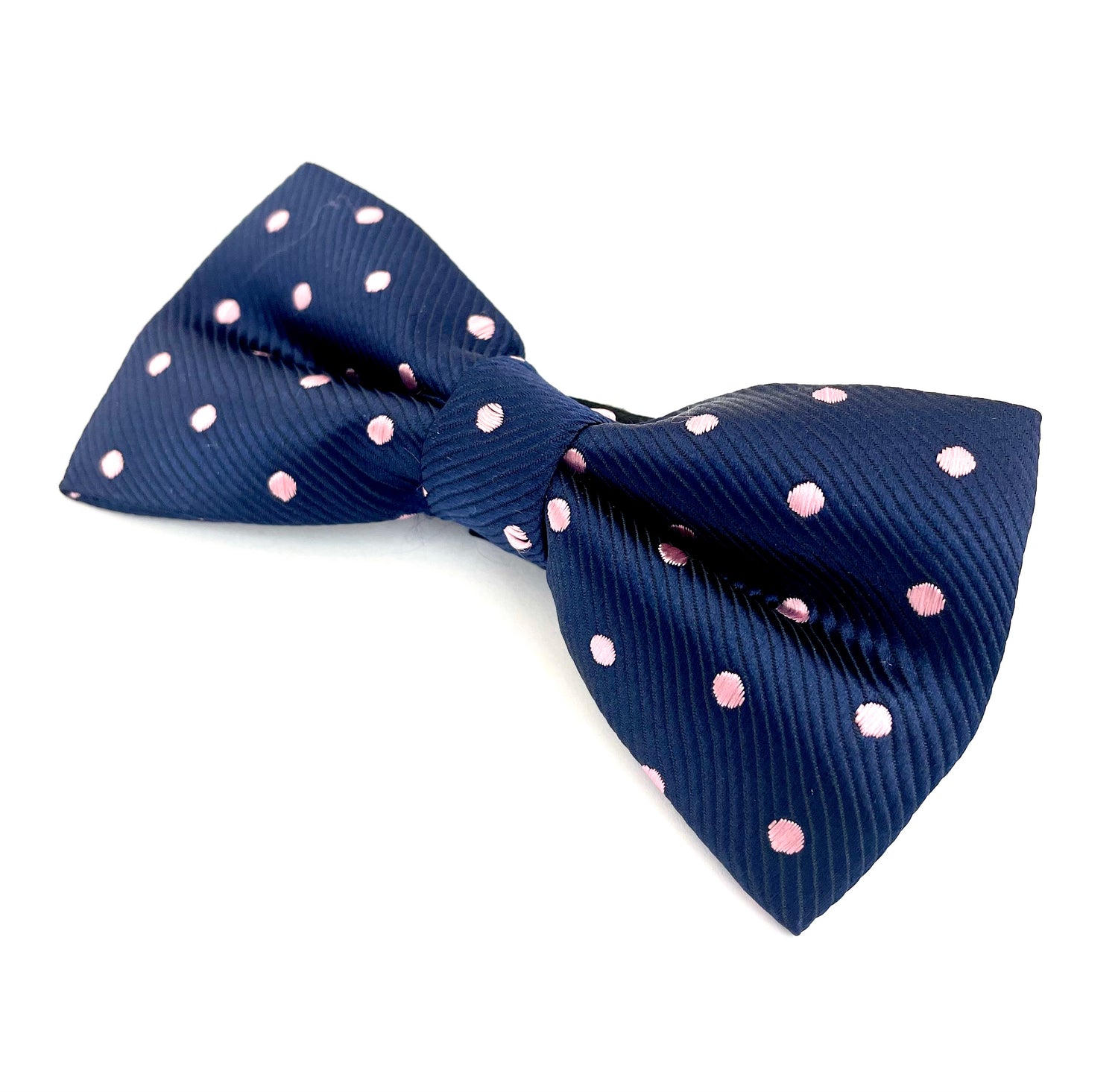Bowtie Classic - Pink Polka Dots