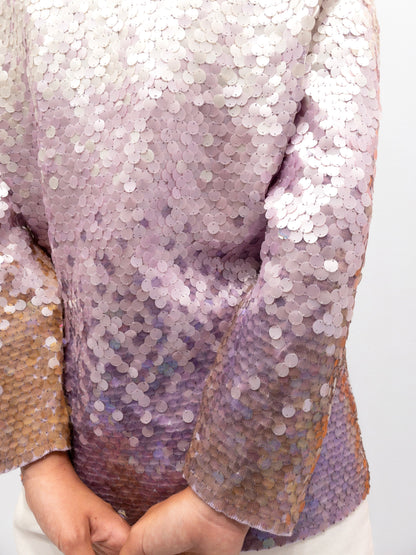 Escada Pailletbluse