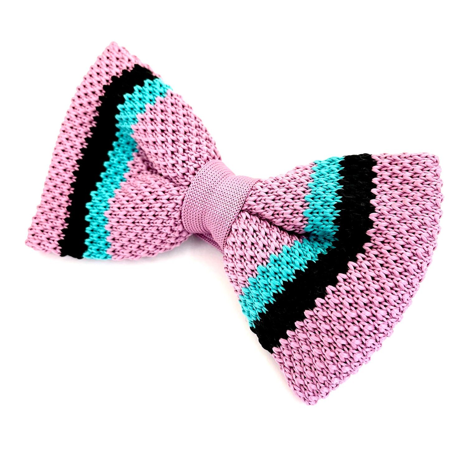 Bowtie Knit - Lavender / Blue / Black
