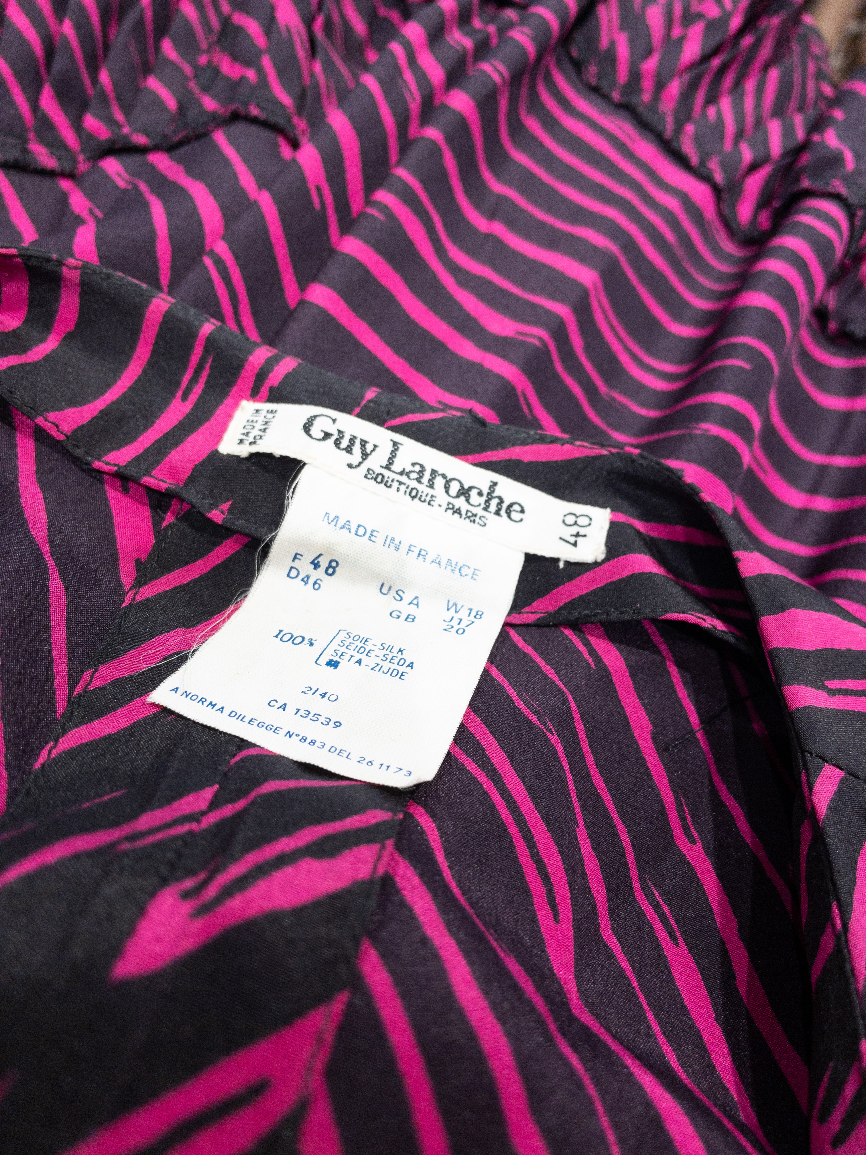 Vintage Guy Laroche Silk Dress
