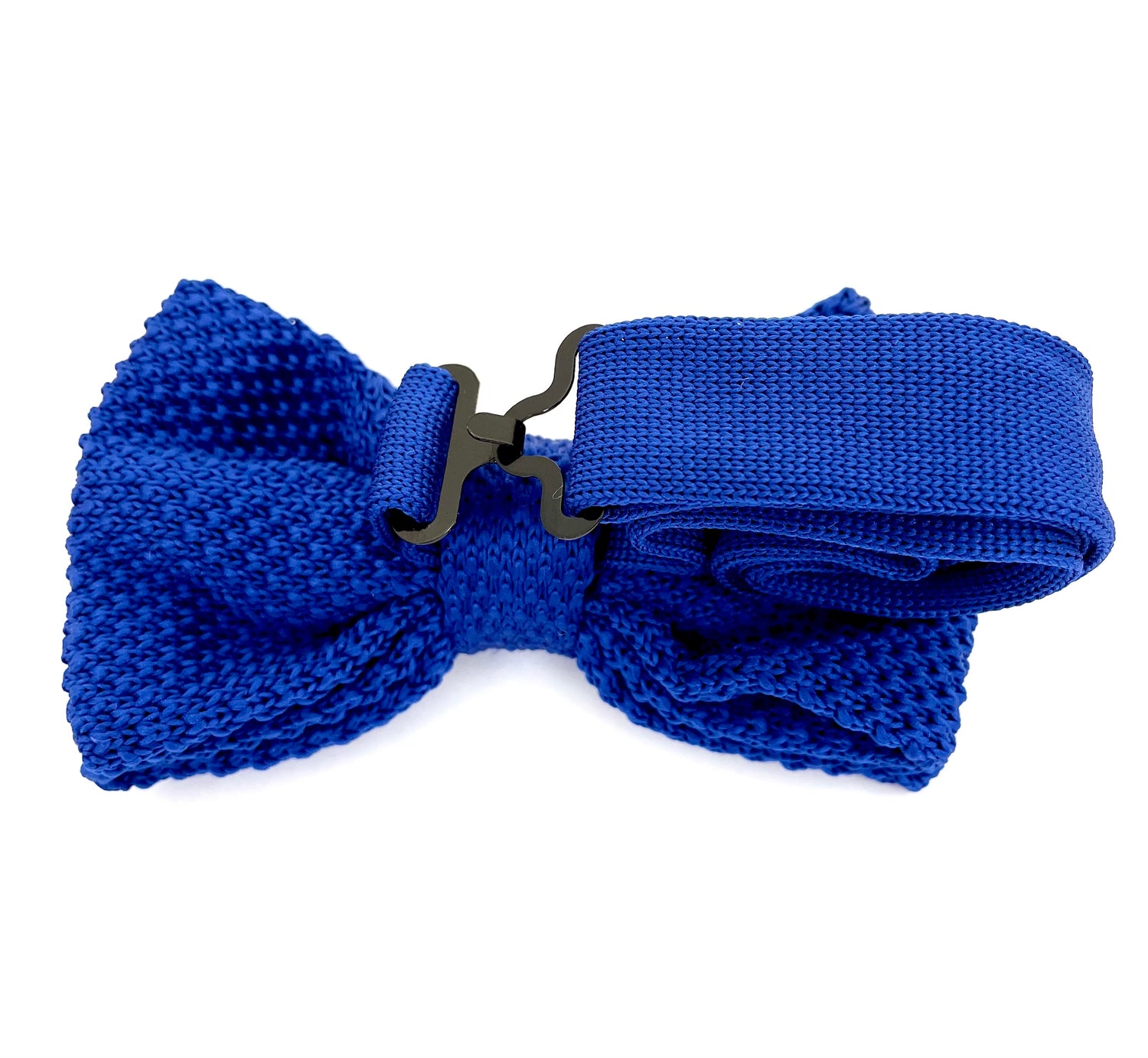 Bowtie Knit - Blue / White Dots