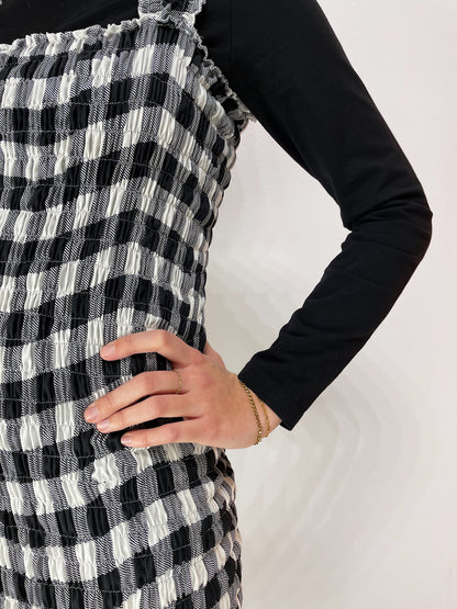 Smocked Pencil Dress