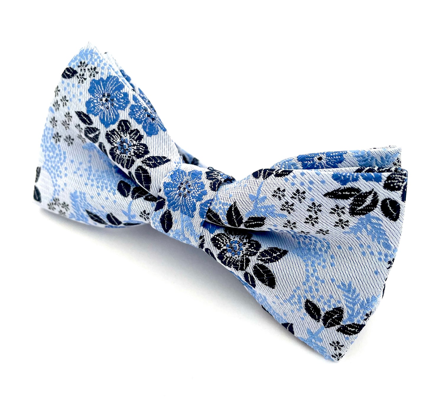 Bowtie Classic - Black Flowers