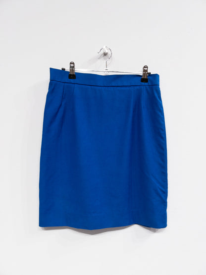 Cobalt Blue Escada Skirt