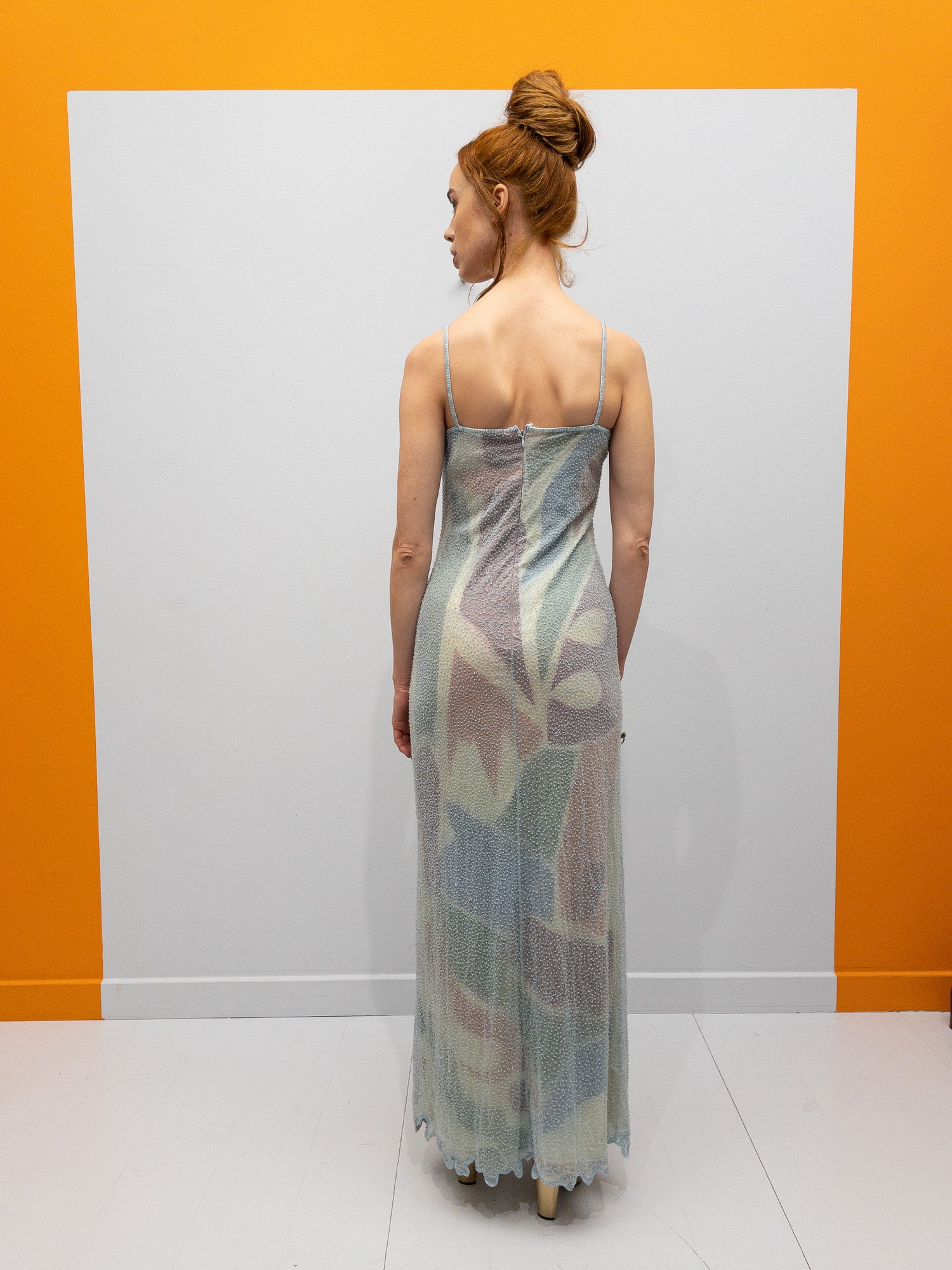 Abstract Beaded Dress