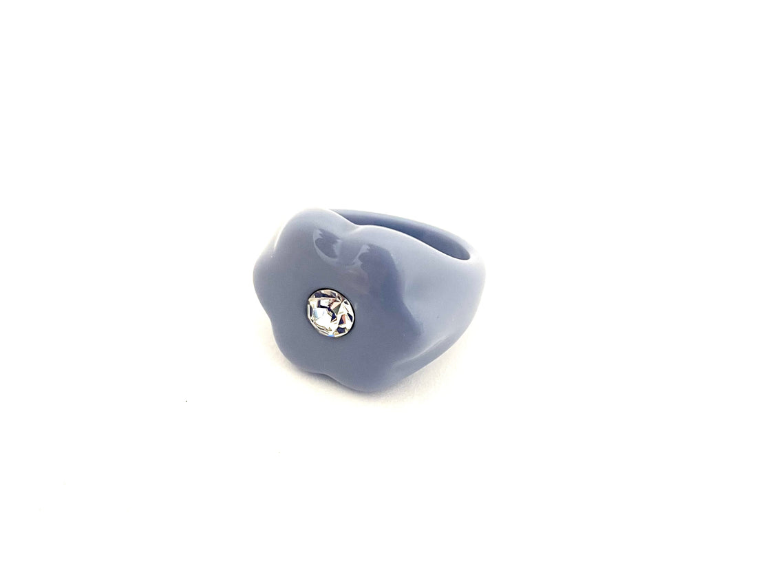 Cutie Flower Ring - Blue