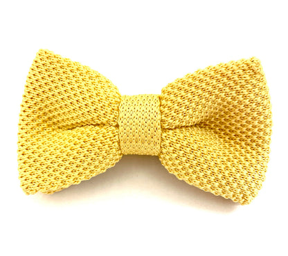 Bowtie Knit - Light Yellow