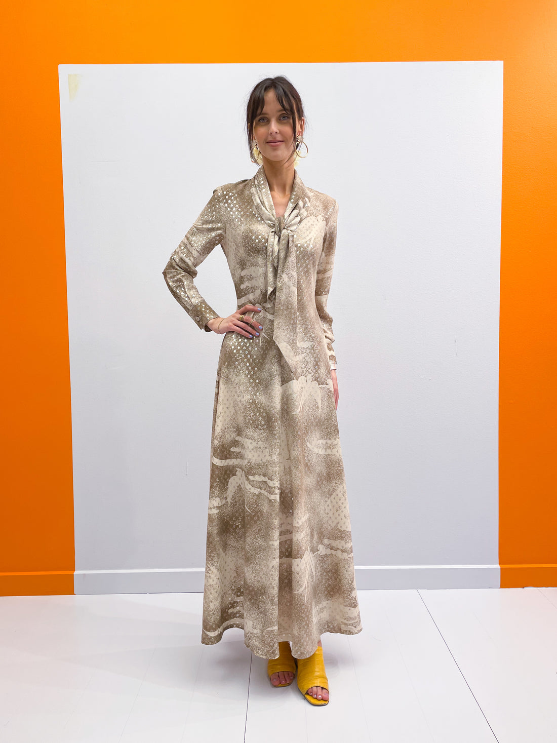 MAX Glitter Maxikjole