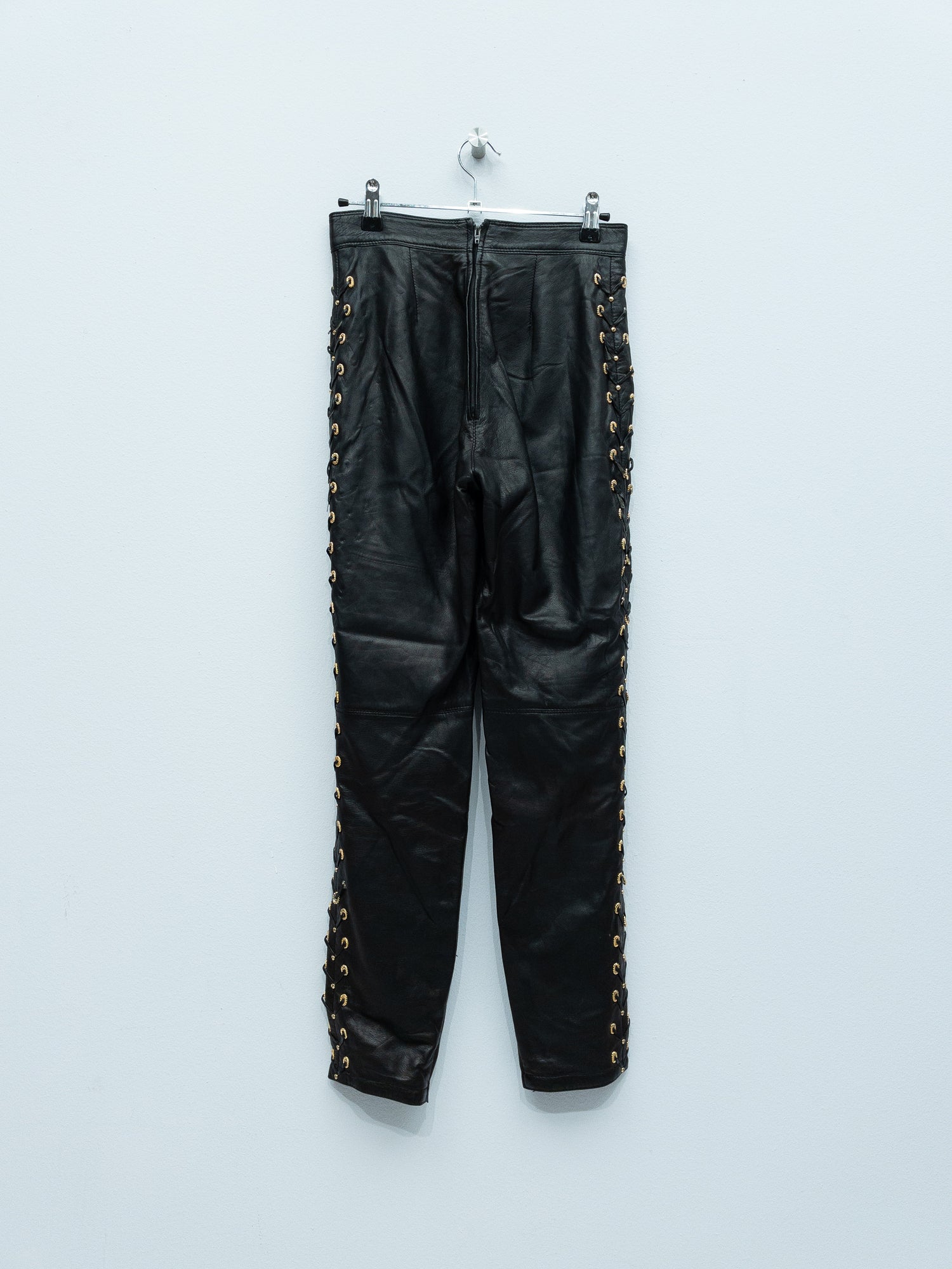 Gianni Versace Leather Trousers