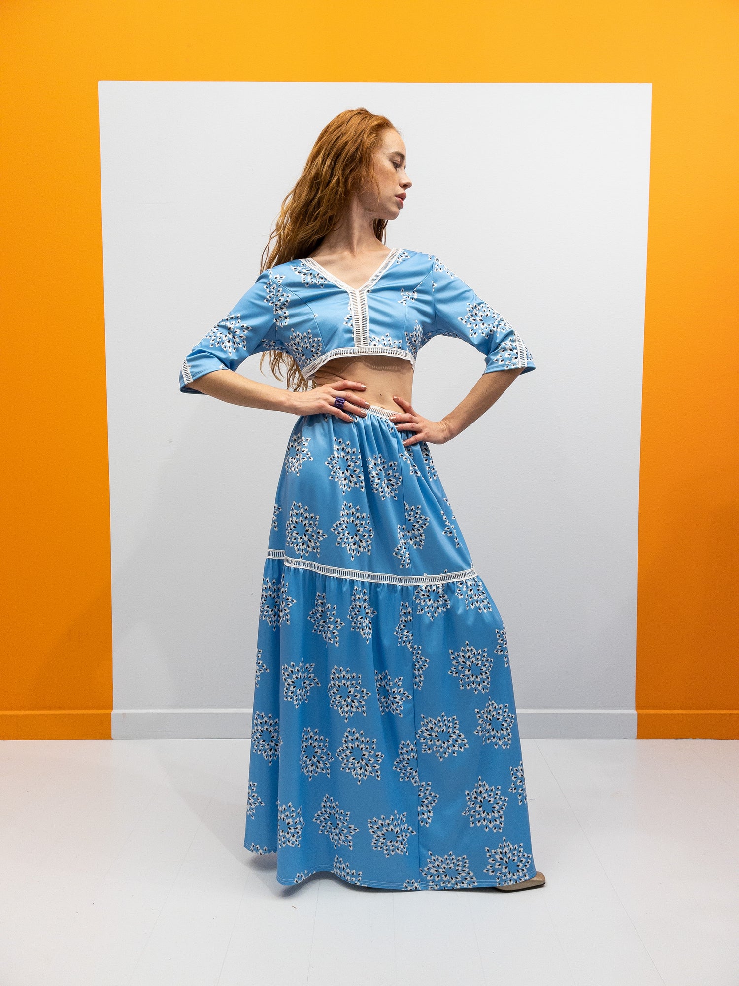 Light Blue Vintage Set