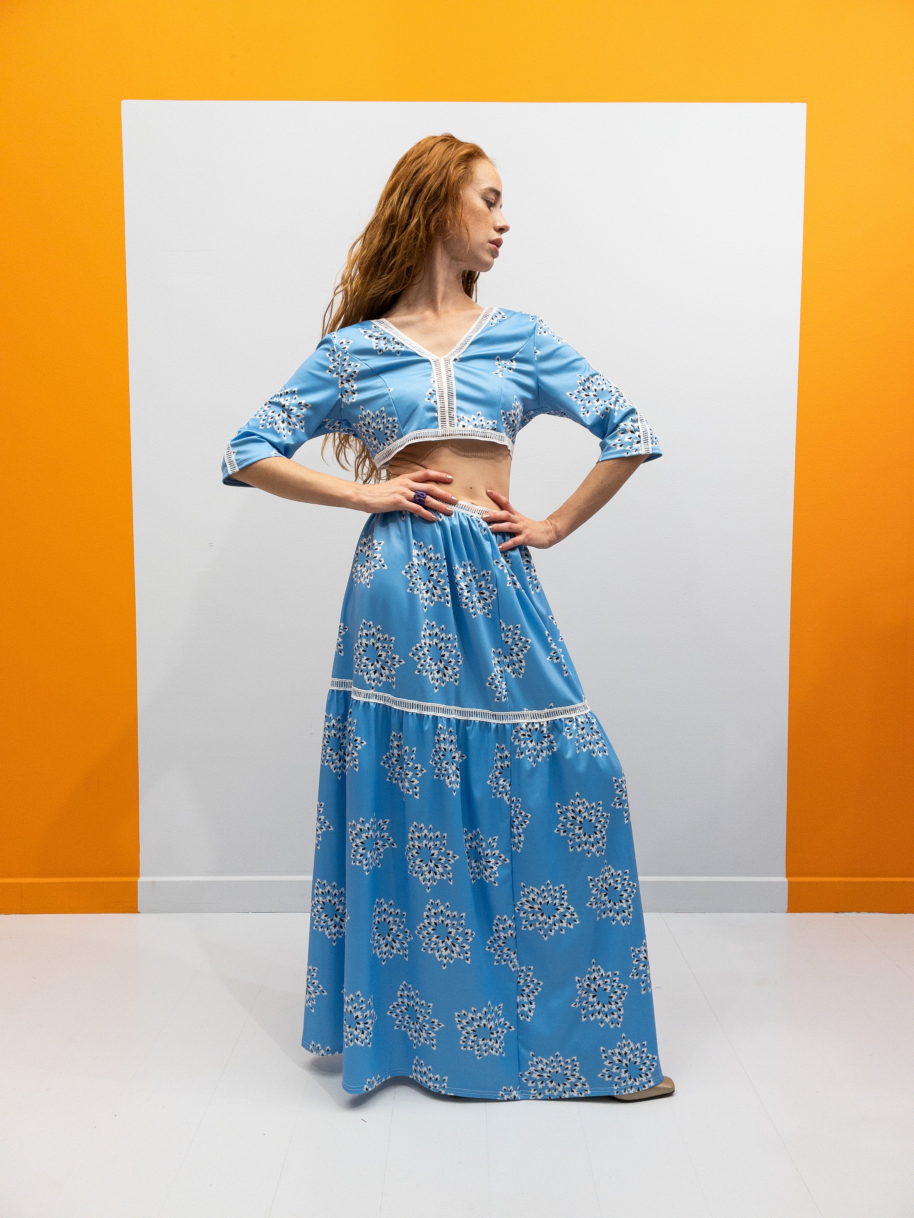Light Blue Vintage Set