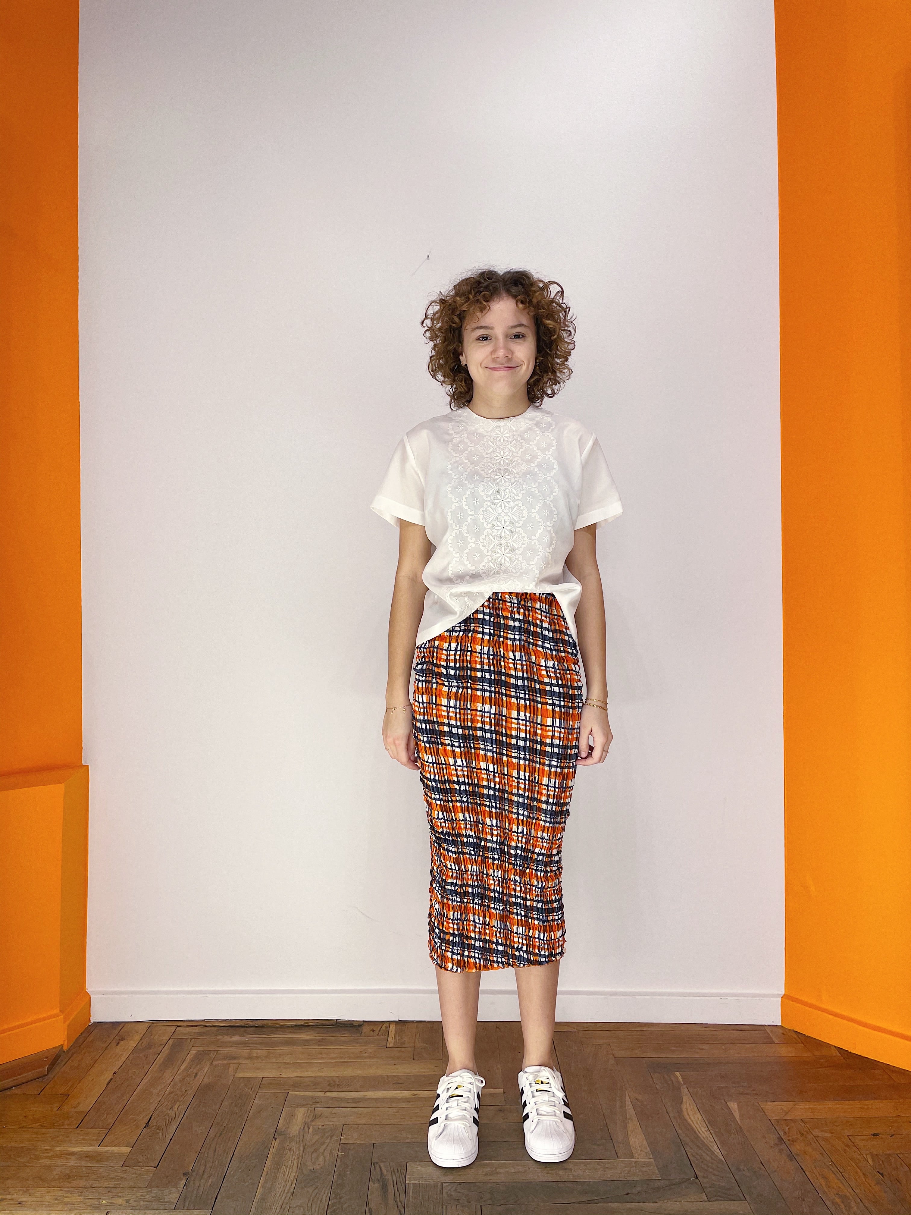 Smocked Pencil Skirt / Dress