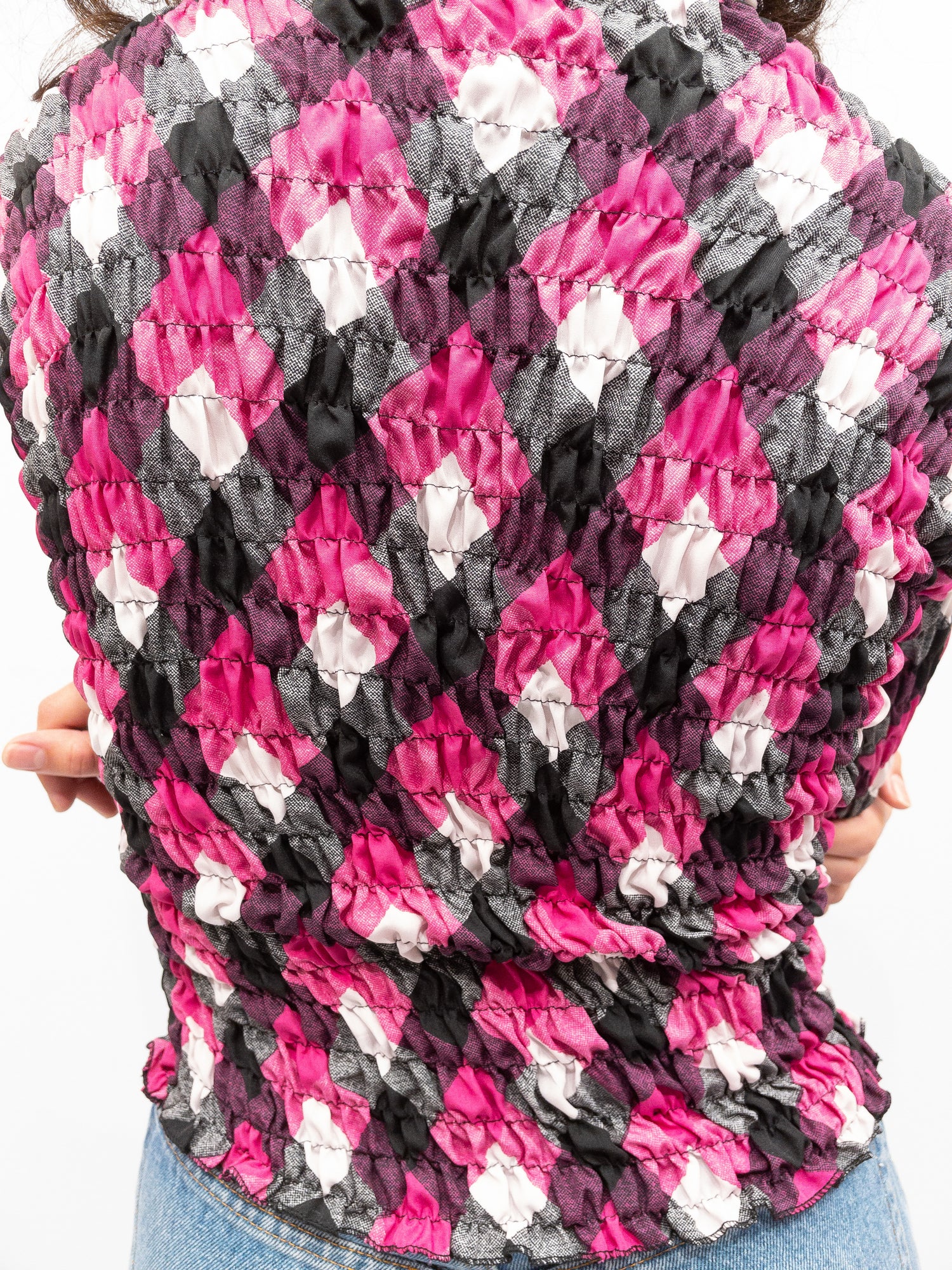 Smock Top Harlequin - Long Sleeve
