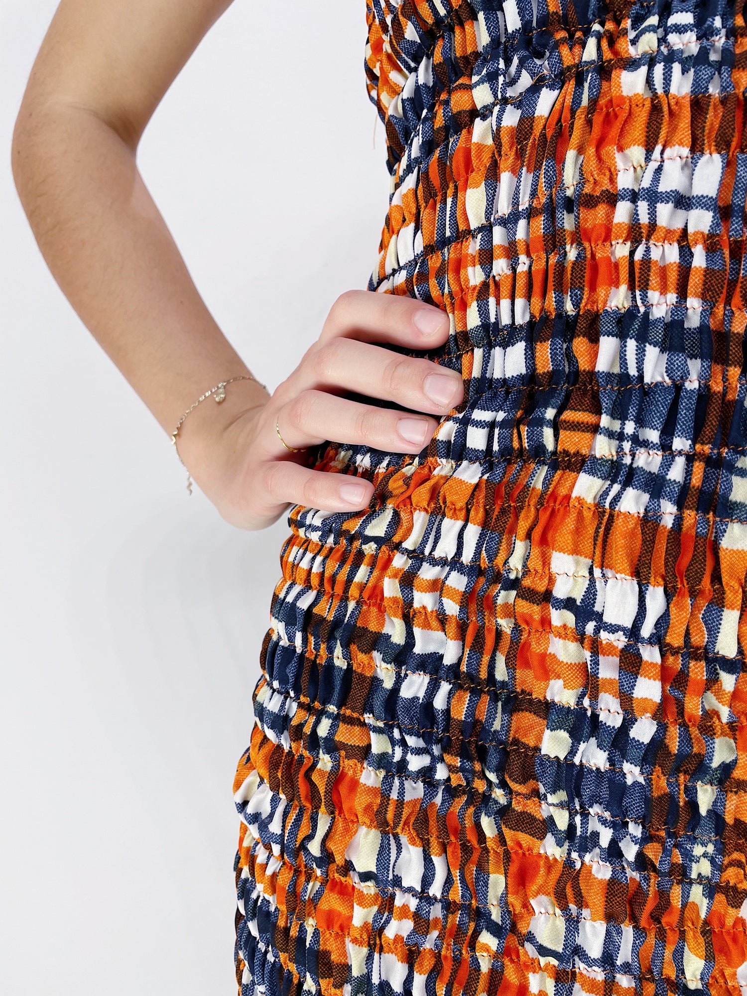 Smocked Pencil Skirt / Dress