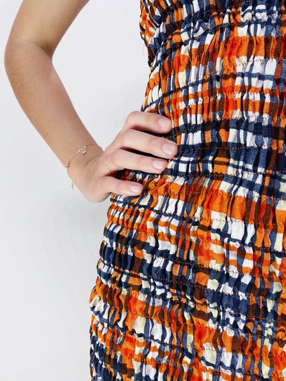 Smocked Pencil Skirt / Dress