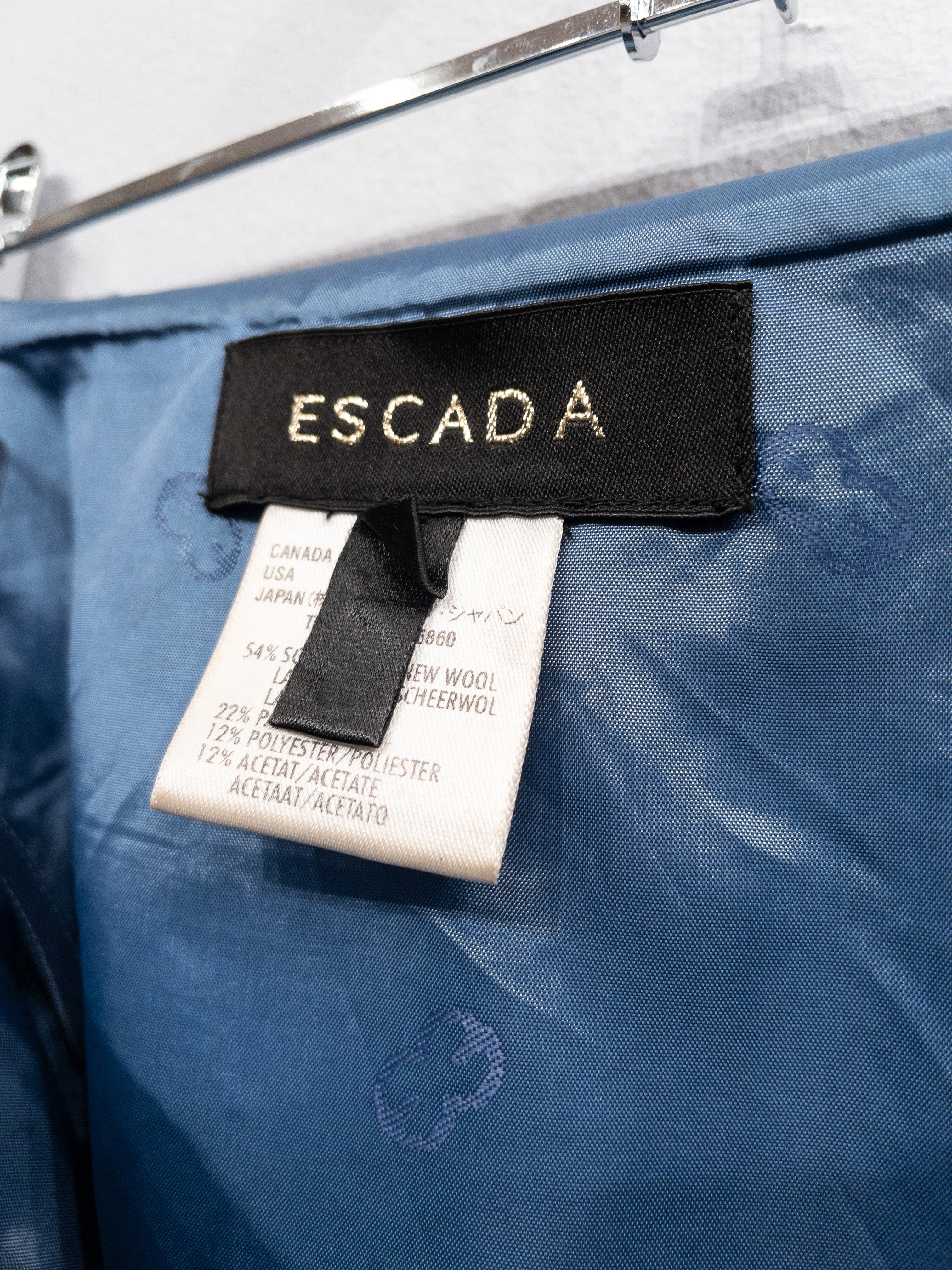 Plaid Escada Skirt