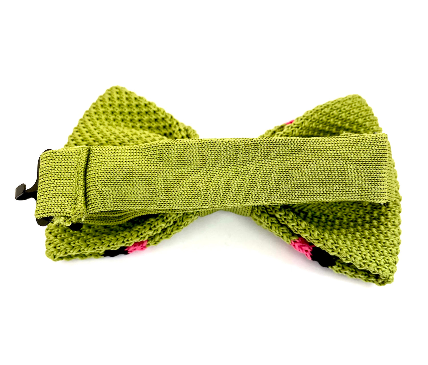 Bowtie Knit - Green / Pink / Black