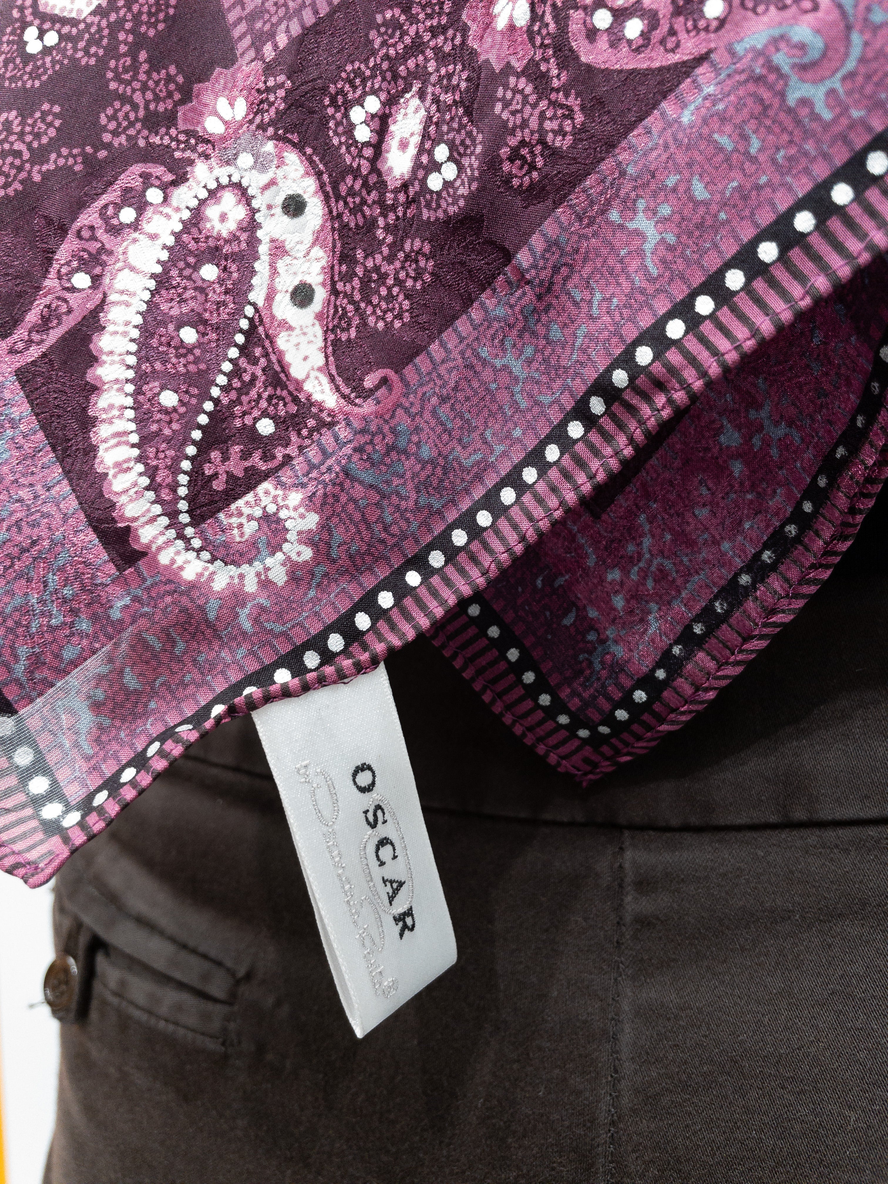 Vintage Oscar by Oscar de la Renta Tørklæde