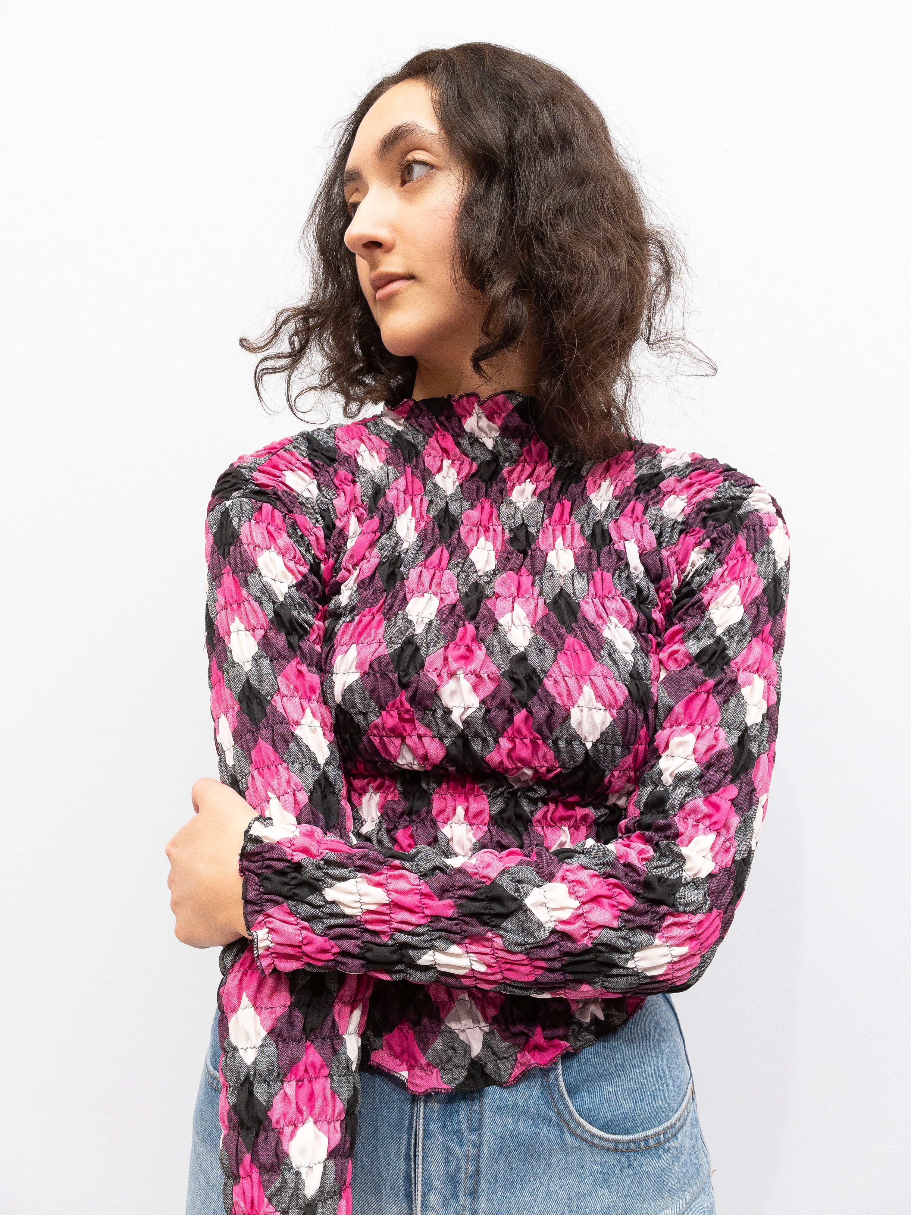 Smock Top Harlequin - Long Sleeve