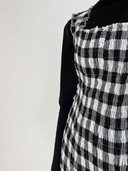 Smocked Pencil Dress