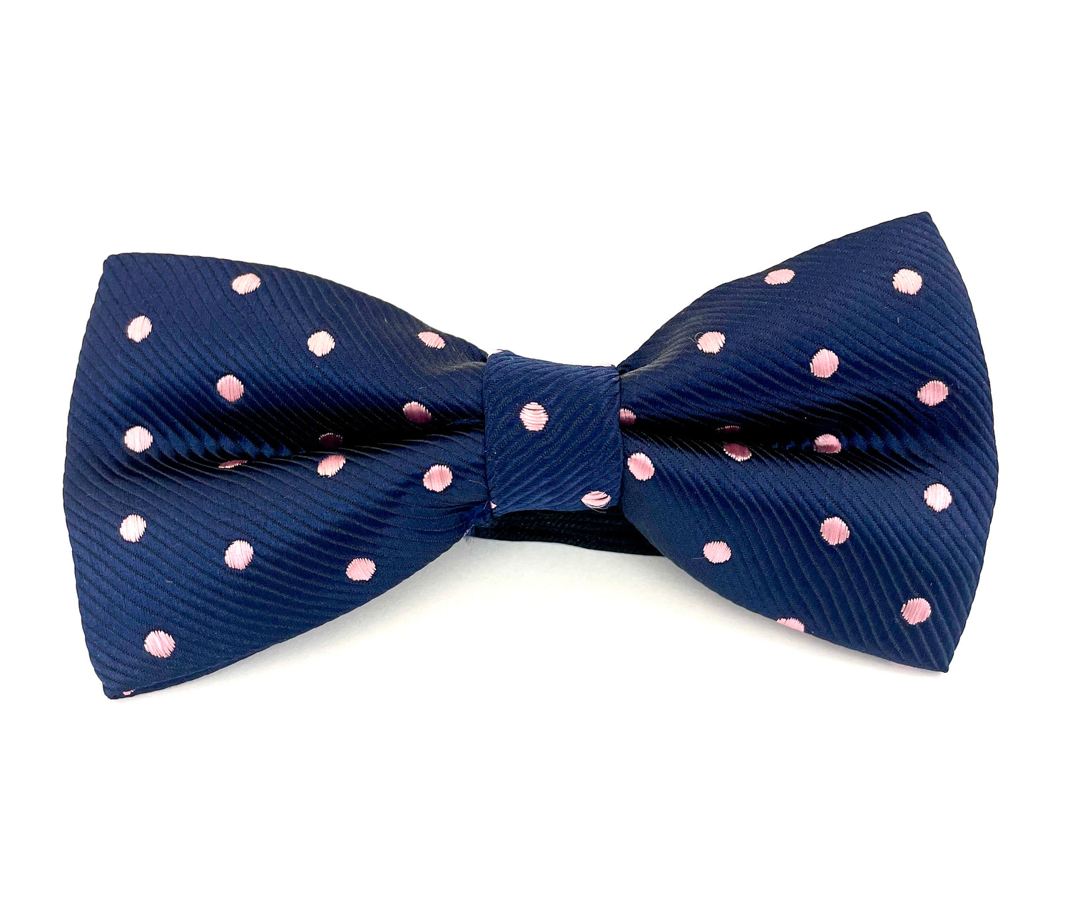 Bowtie Classic - Pink Polka Dots