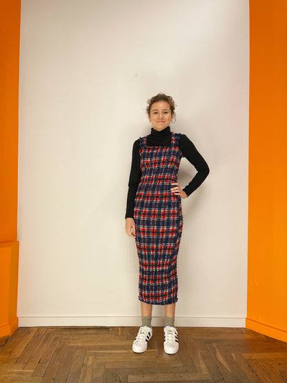 Smocked Pencil Dress