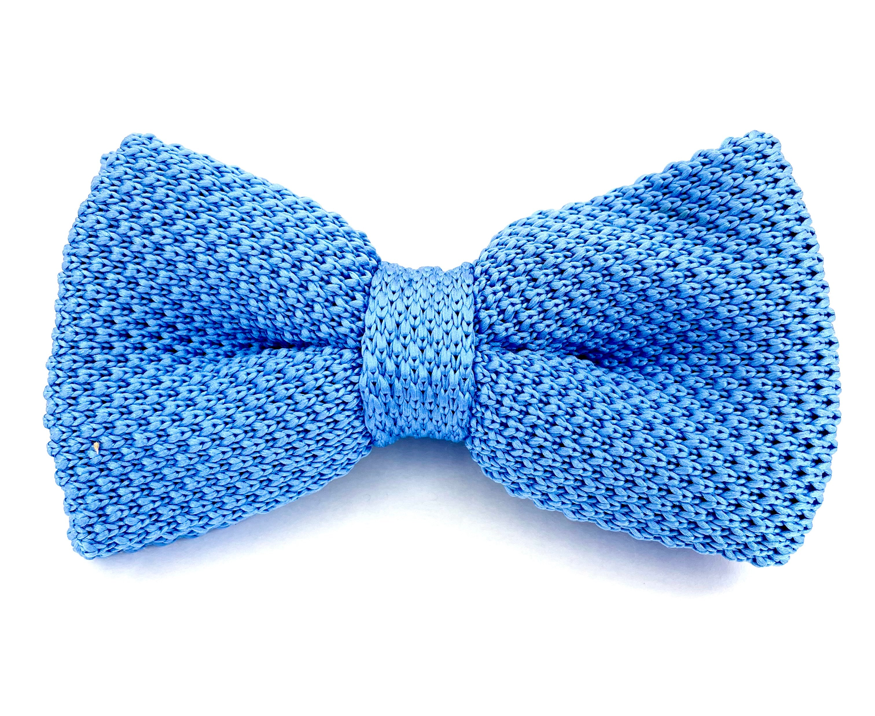 Bowtie Knit - Light Blue