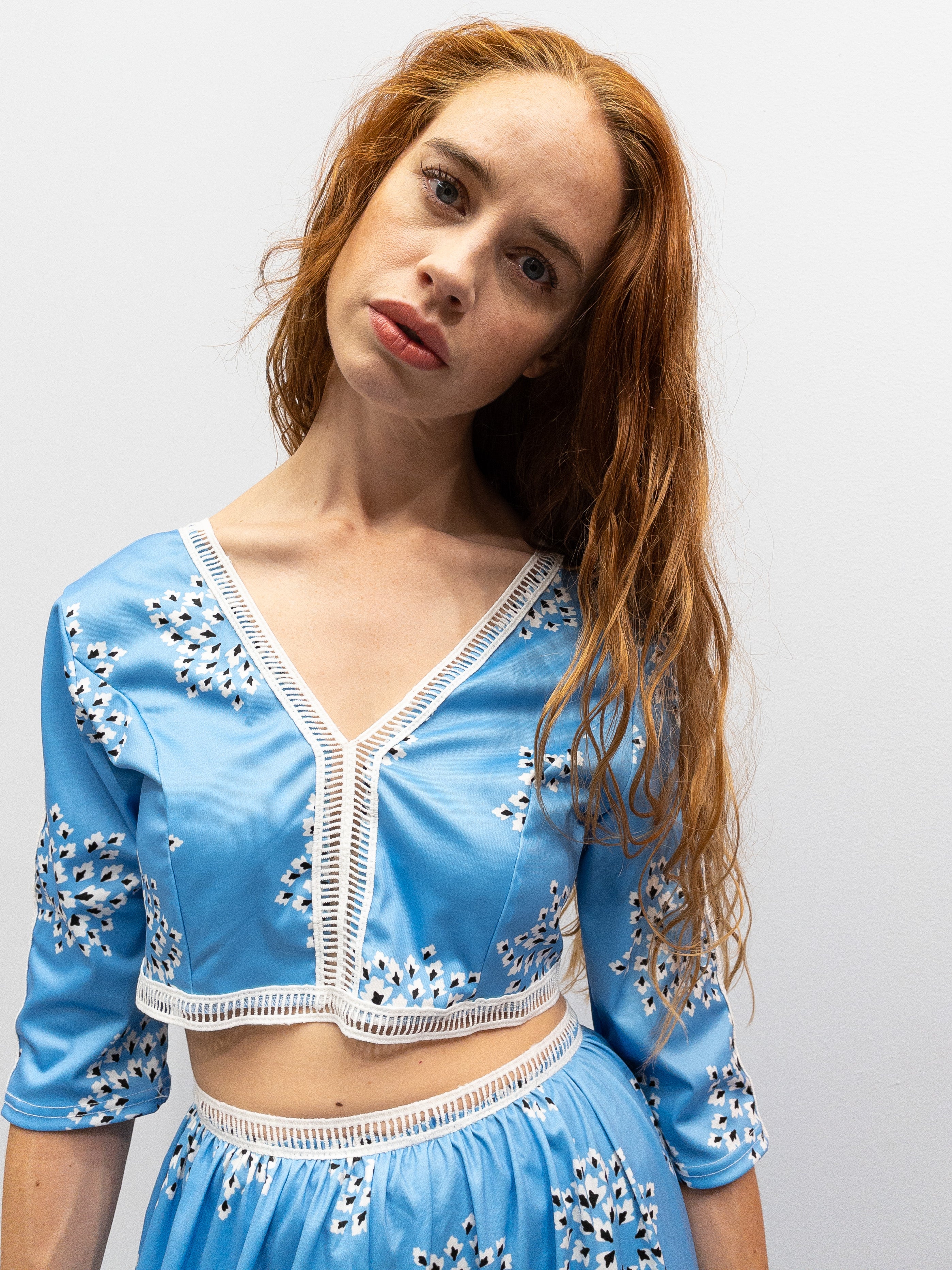 Light Blue Vintage Set