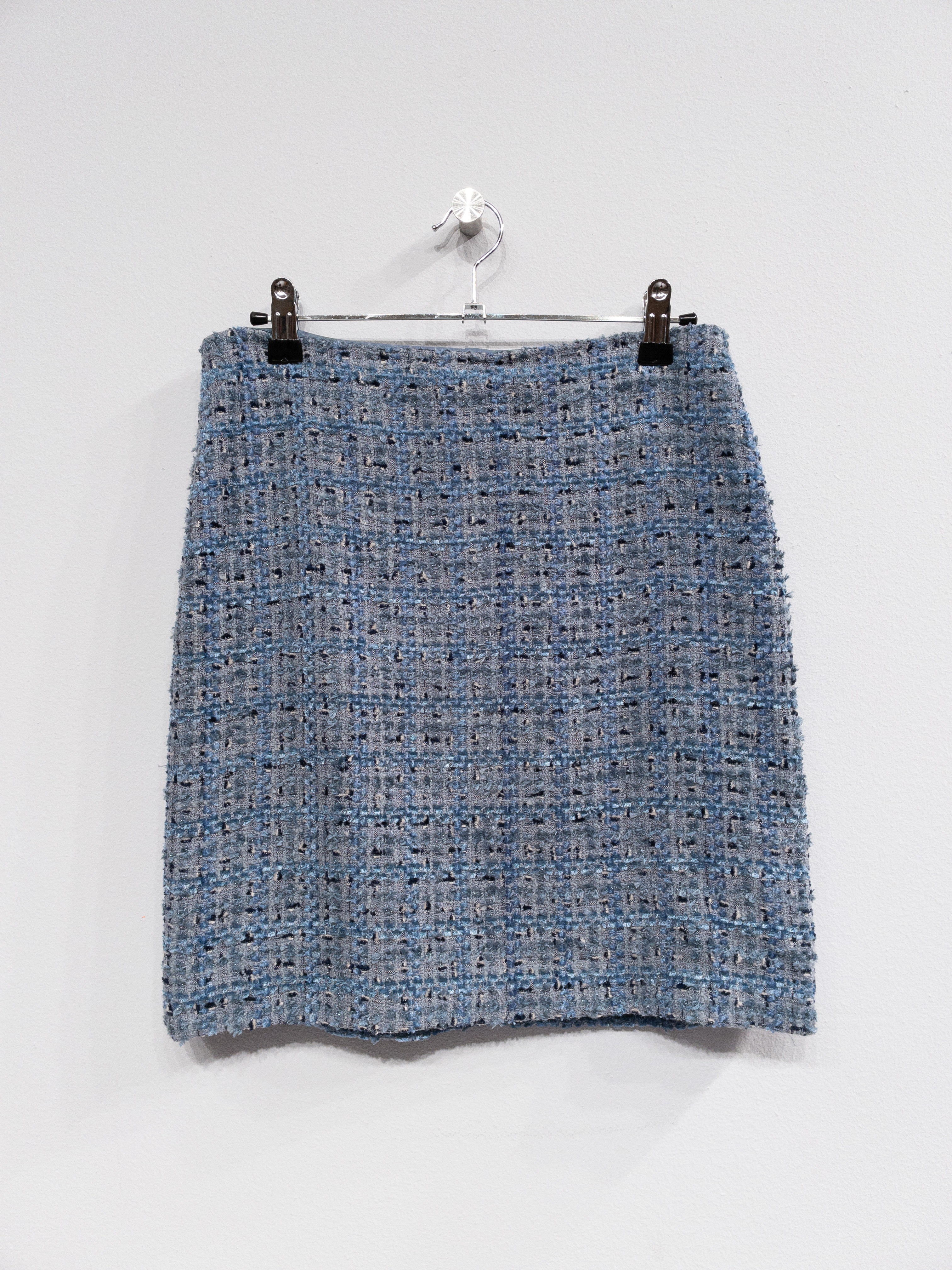Plaid Escada Skirt