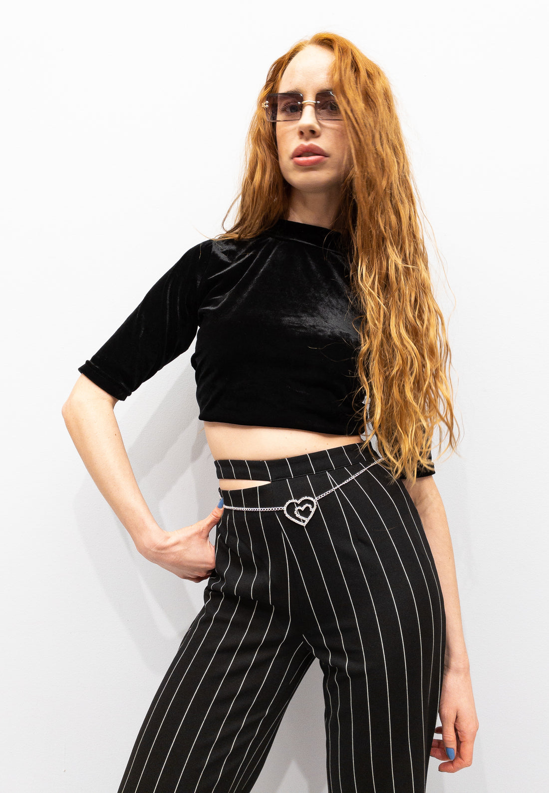 Belly Chain - Double Heart