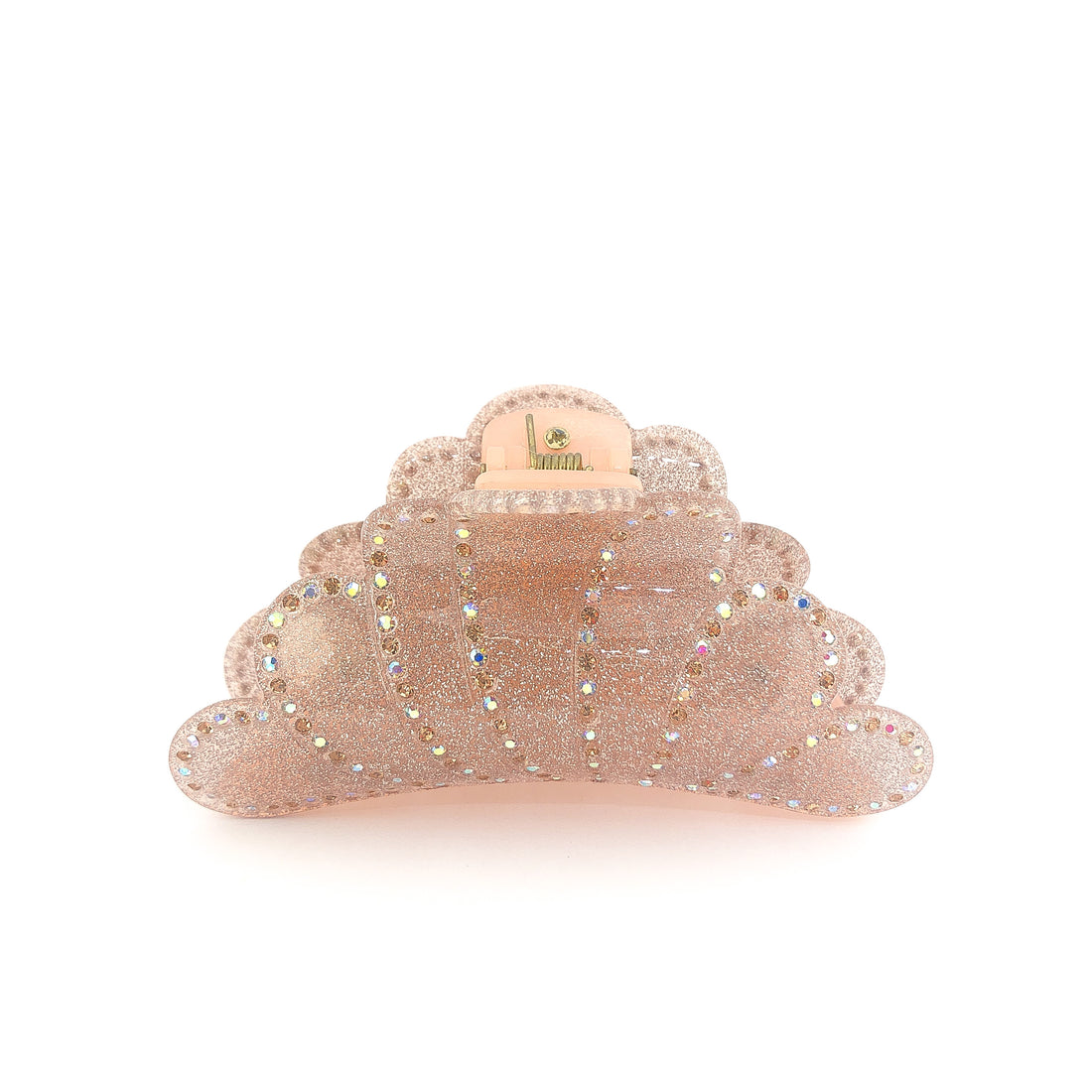 Cloudburst Hairclip - Light Rose