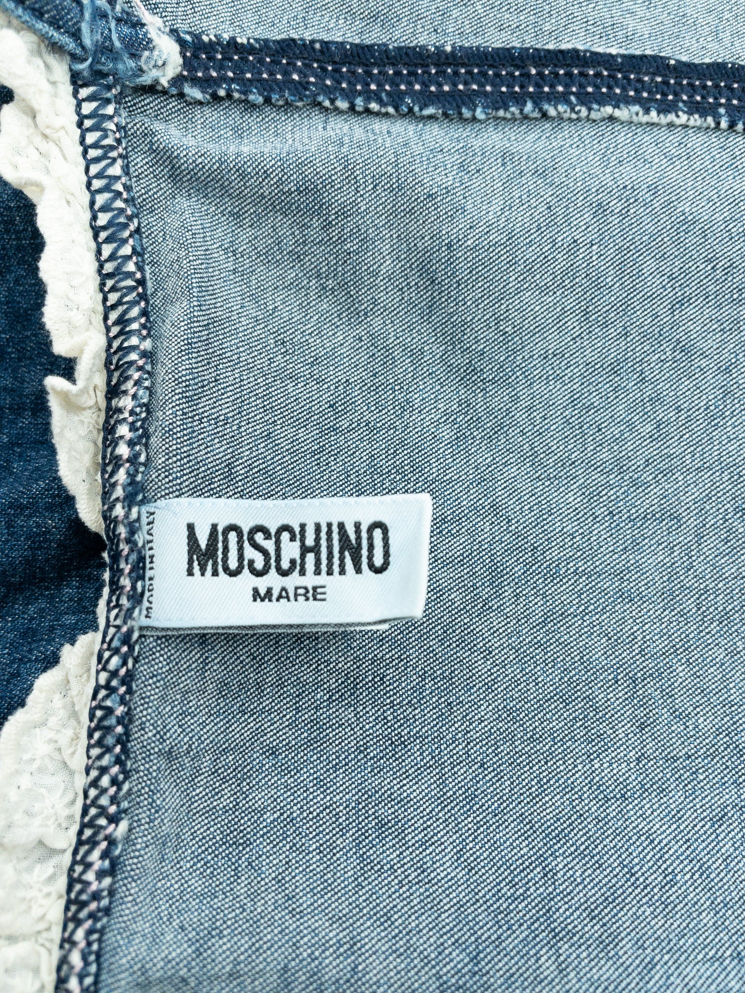 Vintage MOSCHINO Denim Dress