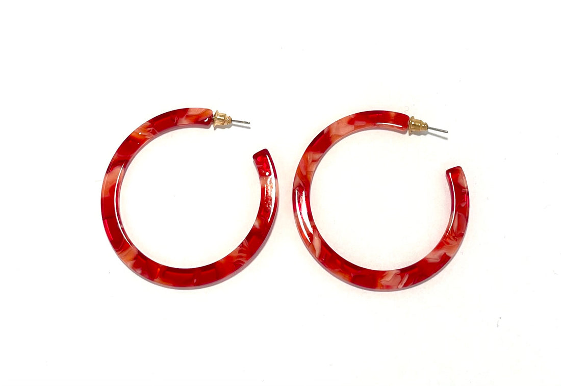 Thin Acrylic Hoops