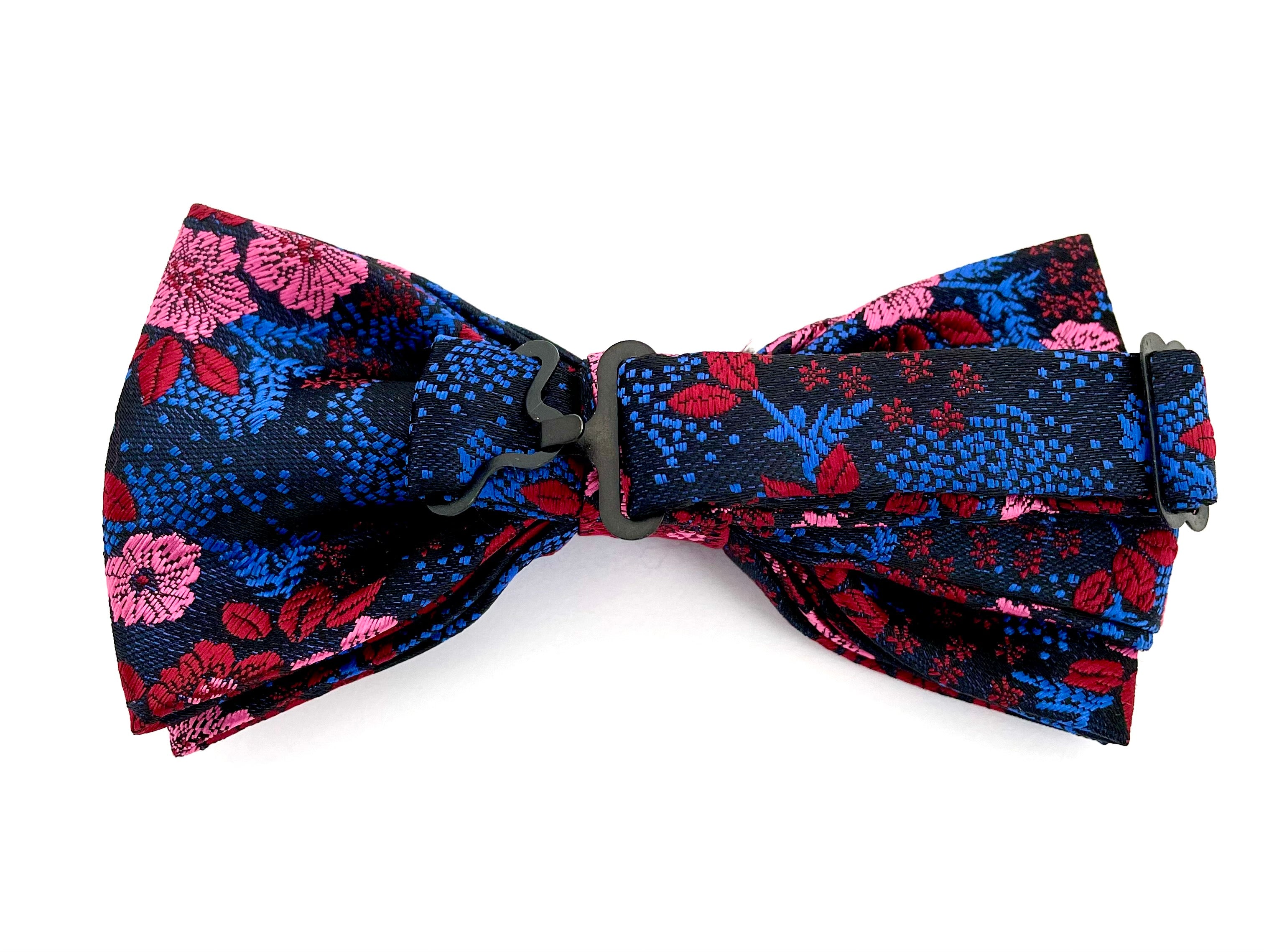 Bowtie Classic - Pink flowers