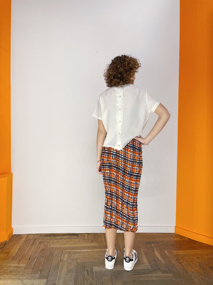 Smocked Pencil Skirt / Dress