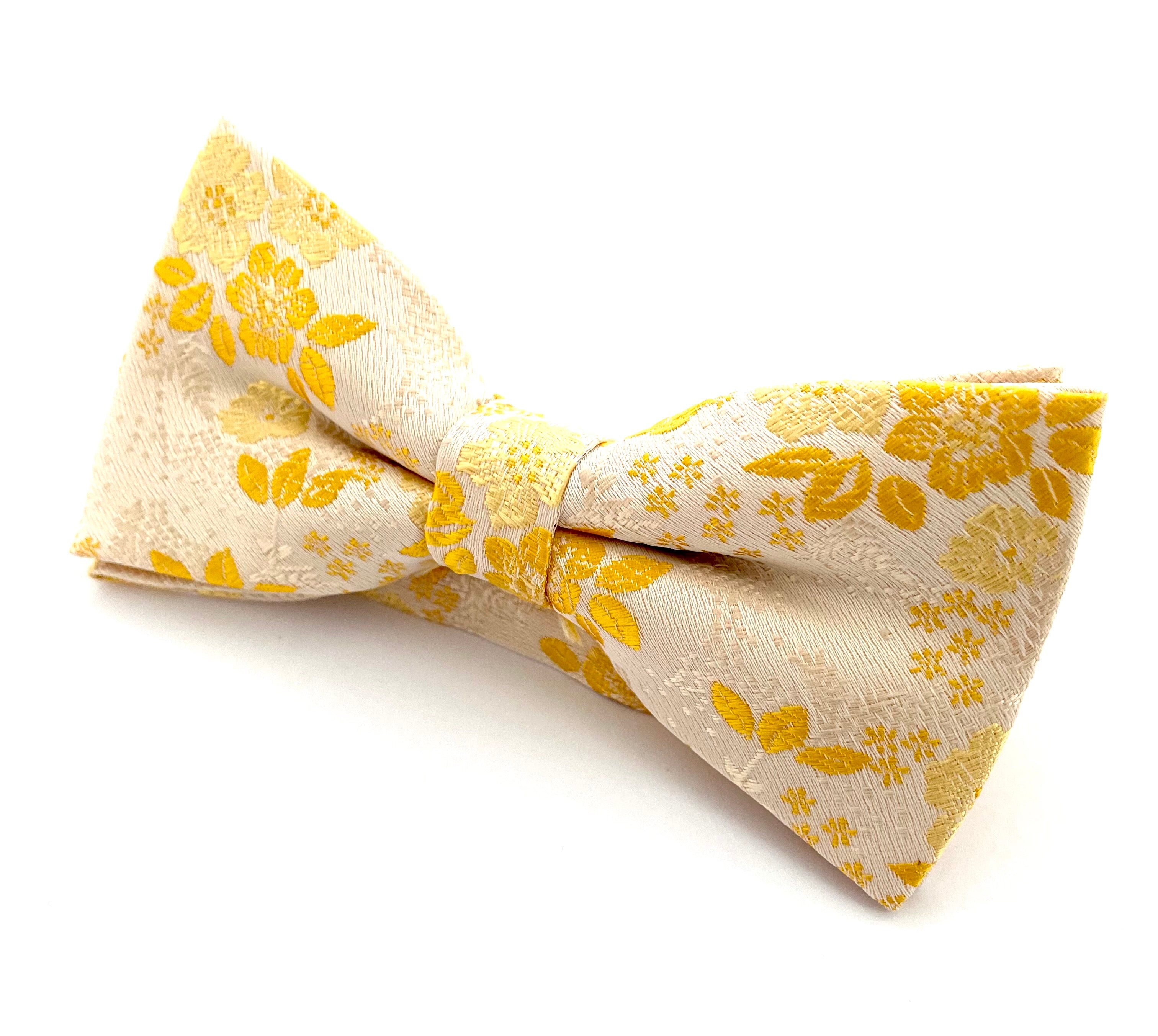 Bowtie Classic - Yellow flowers