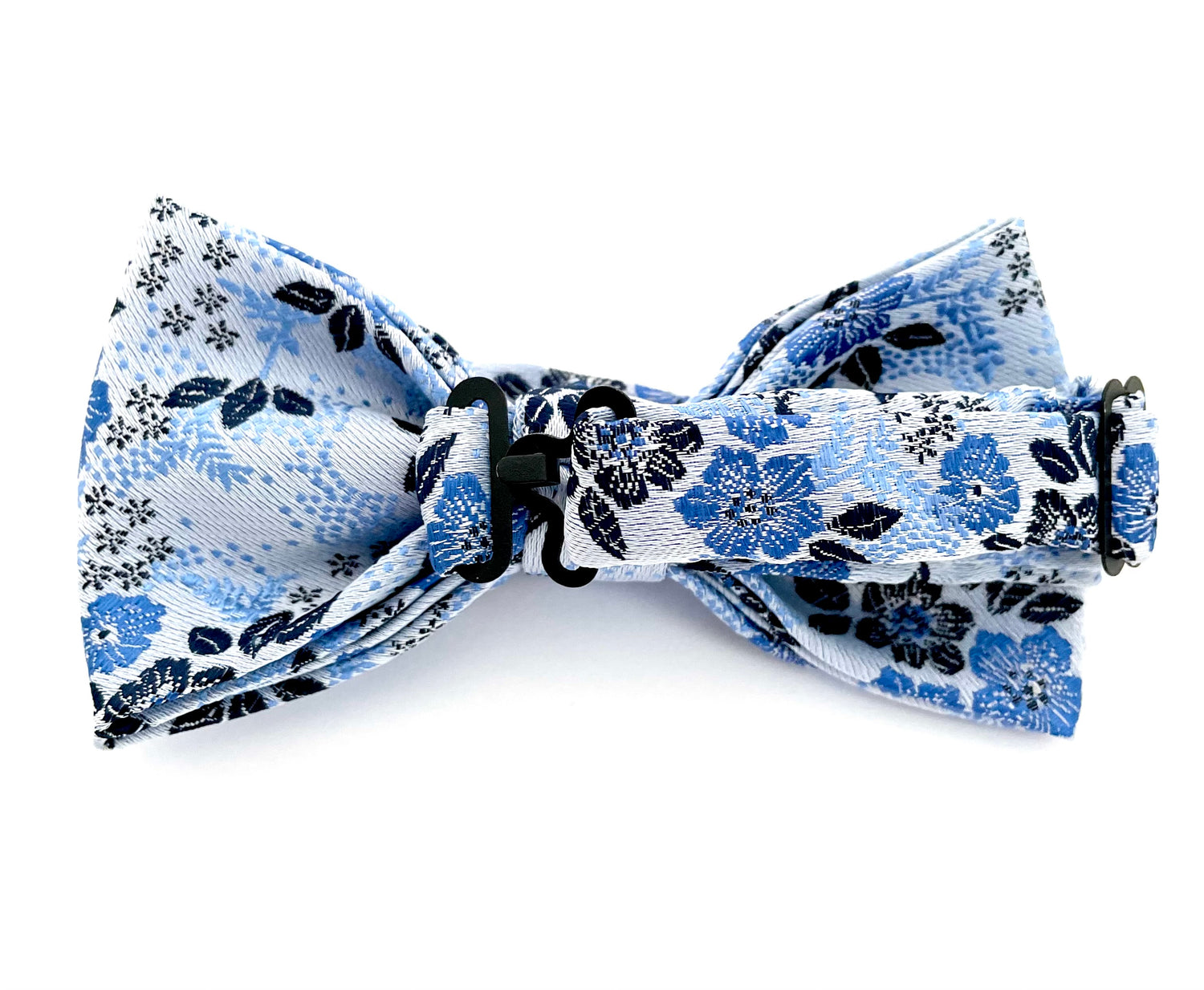 Bowtie Classic - Black Flowers