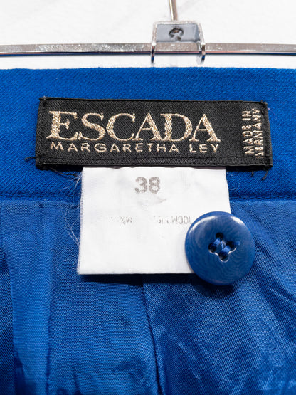 Cobalt Blue Escada Skirt