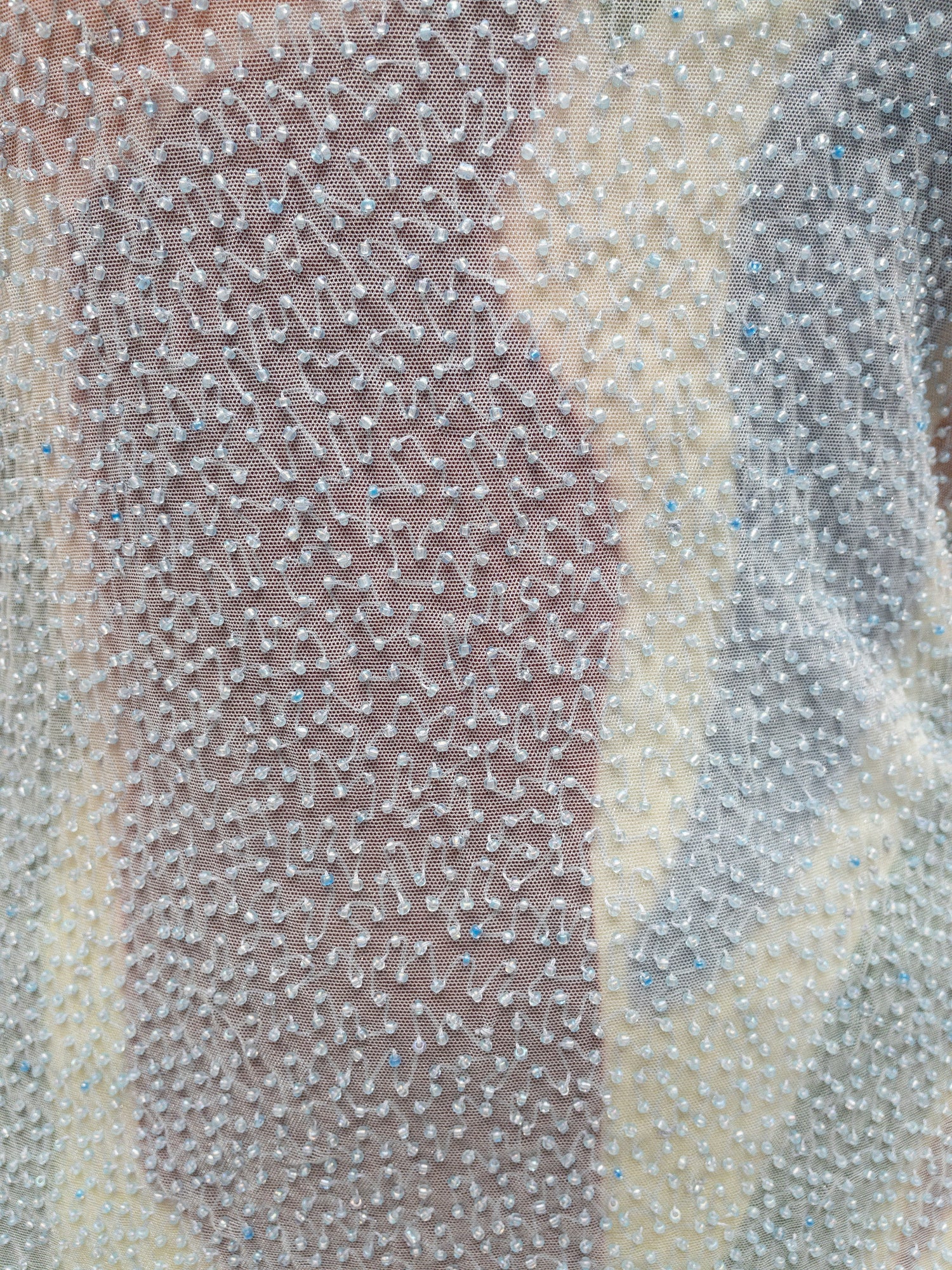 Abstract Beaded Dress