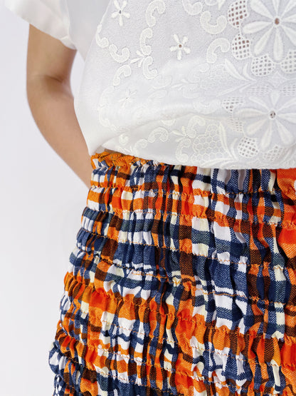 Smocked Pencil Skirt / Dress