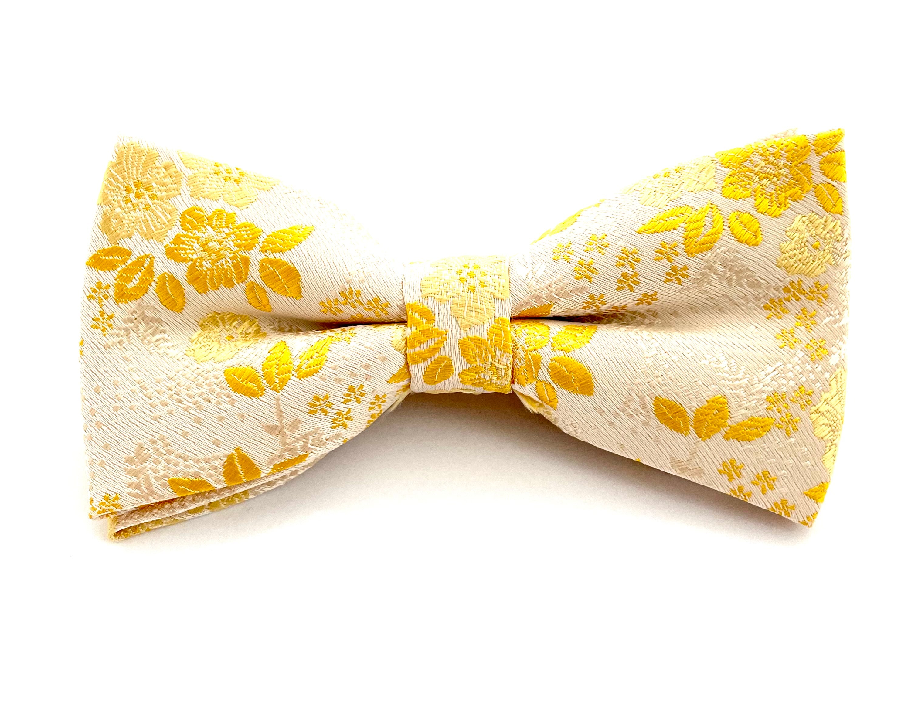 Bowtie Classic - Yellow flowers