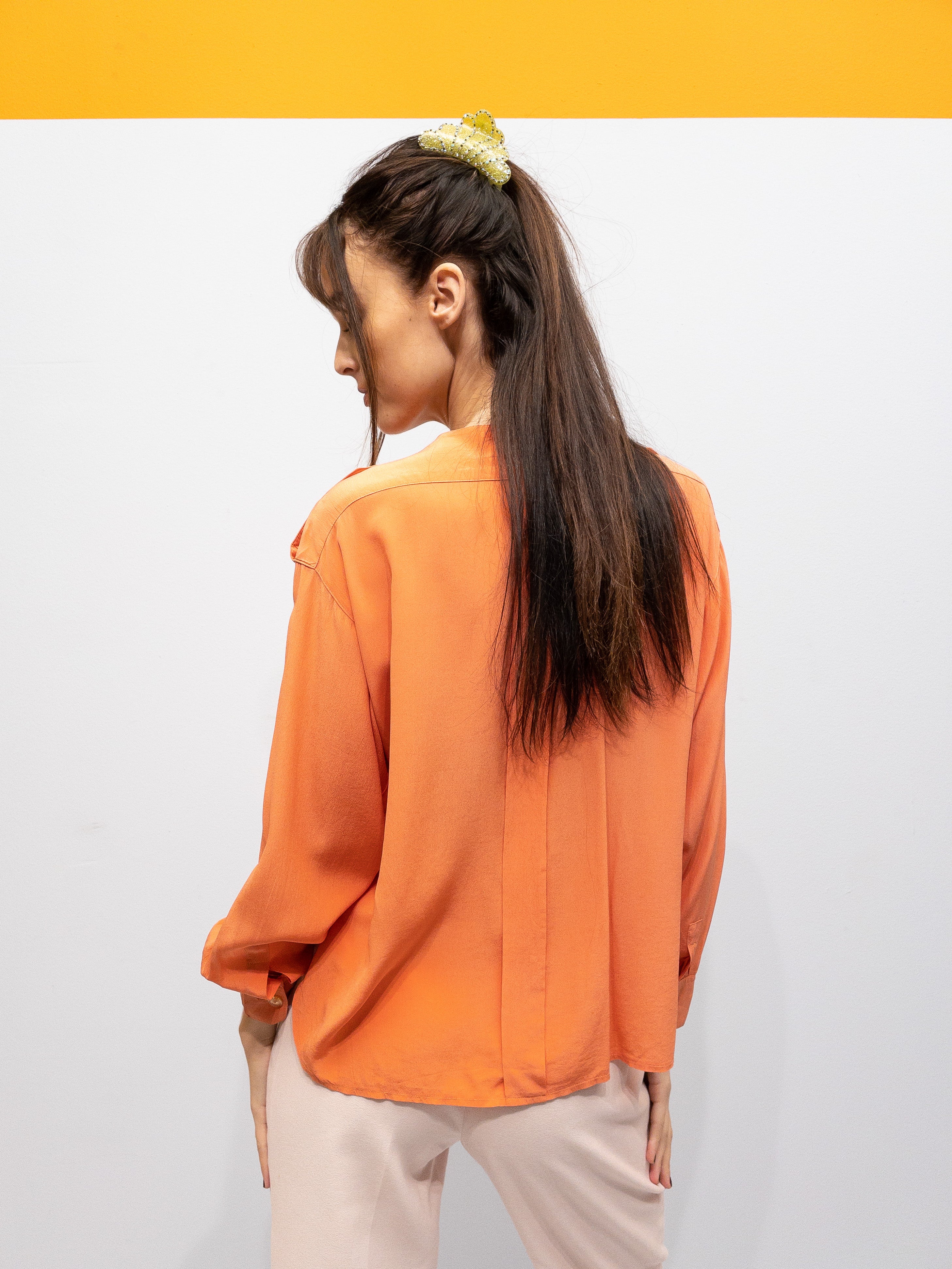 Koral Max Mara Silkebluse