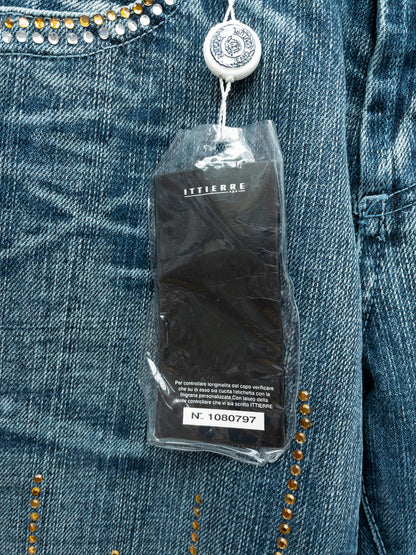 Versace Rhinestone Jeans