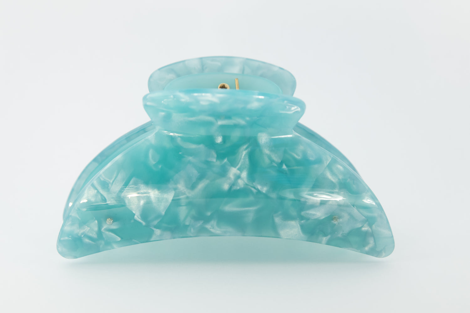Puzzle Hairclip - Light Blue